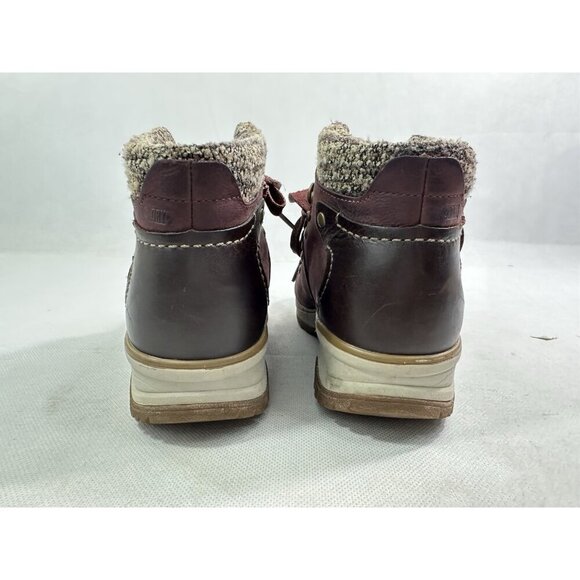 Merrell Eventyr Bluff Waterproof Burgundy Hiking Boots Women’s 8.5 - Picture 4 of 8